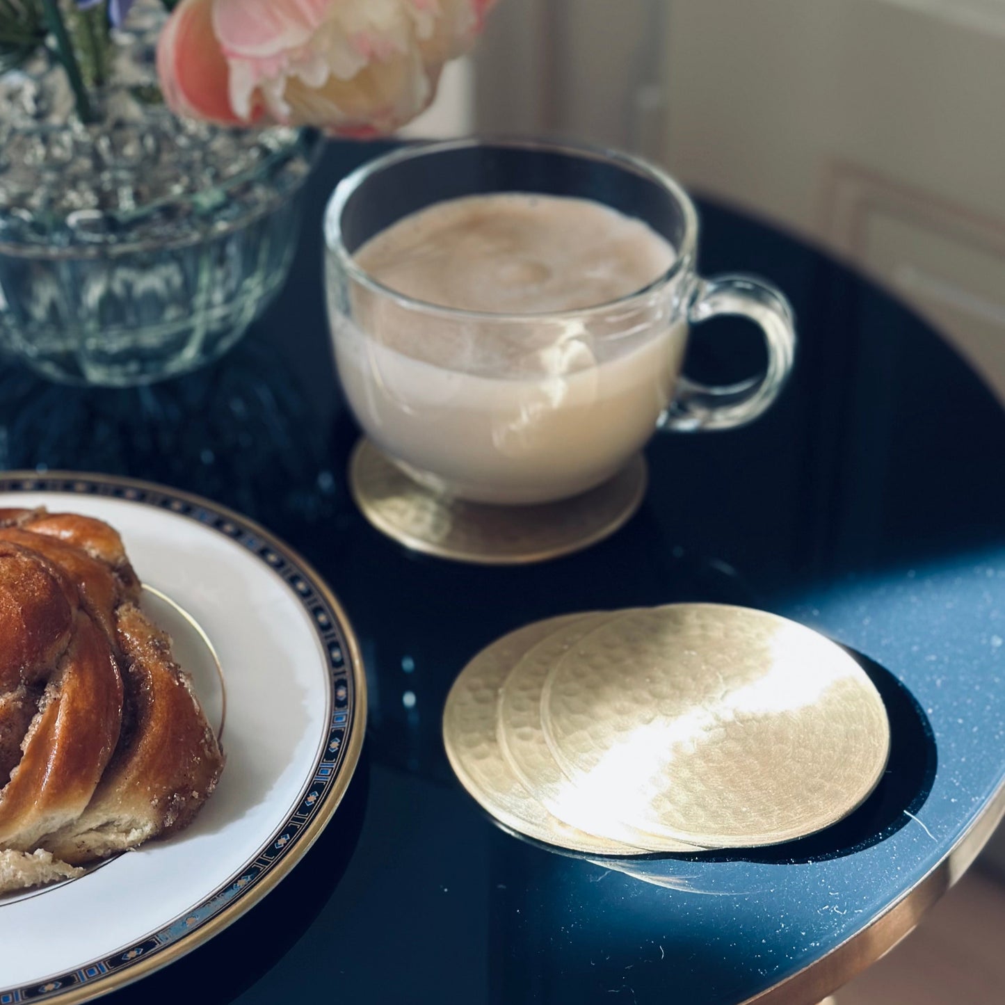 Hammered Coasters - Set of 4