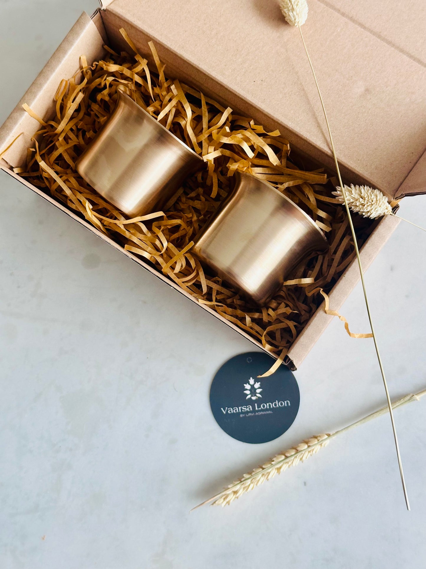 Kansa Tumblers (set of 2)