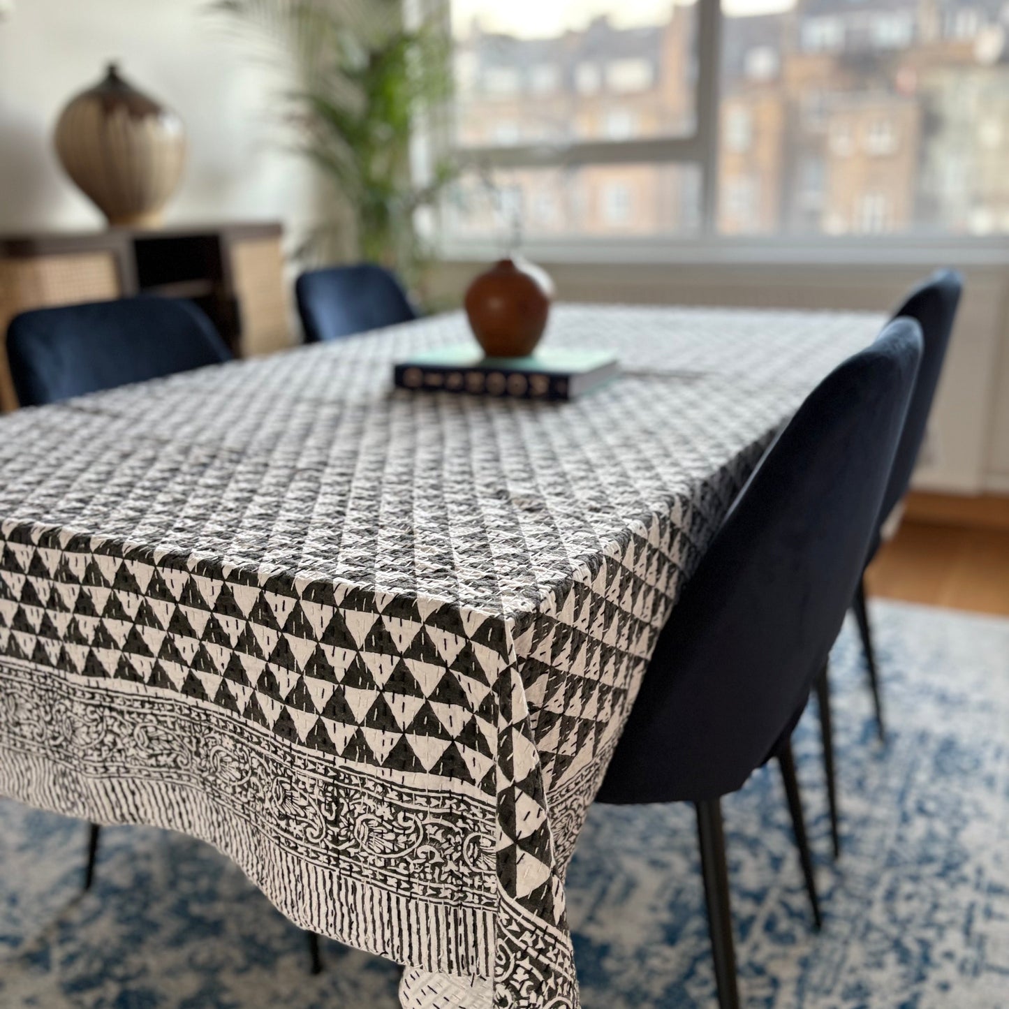 Tablecloth - Monochrome Elegance