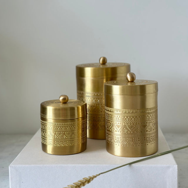 Brass Jars