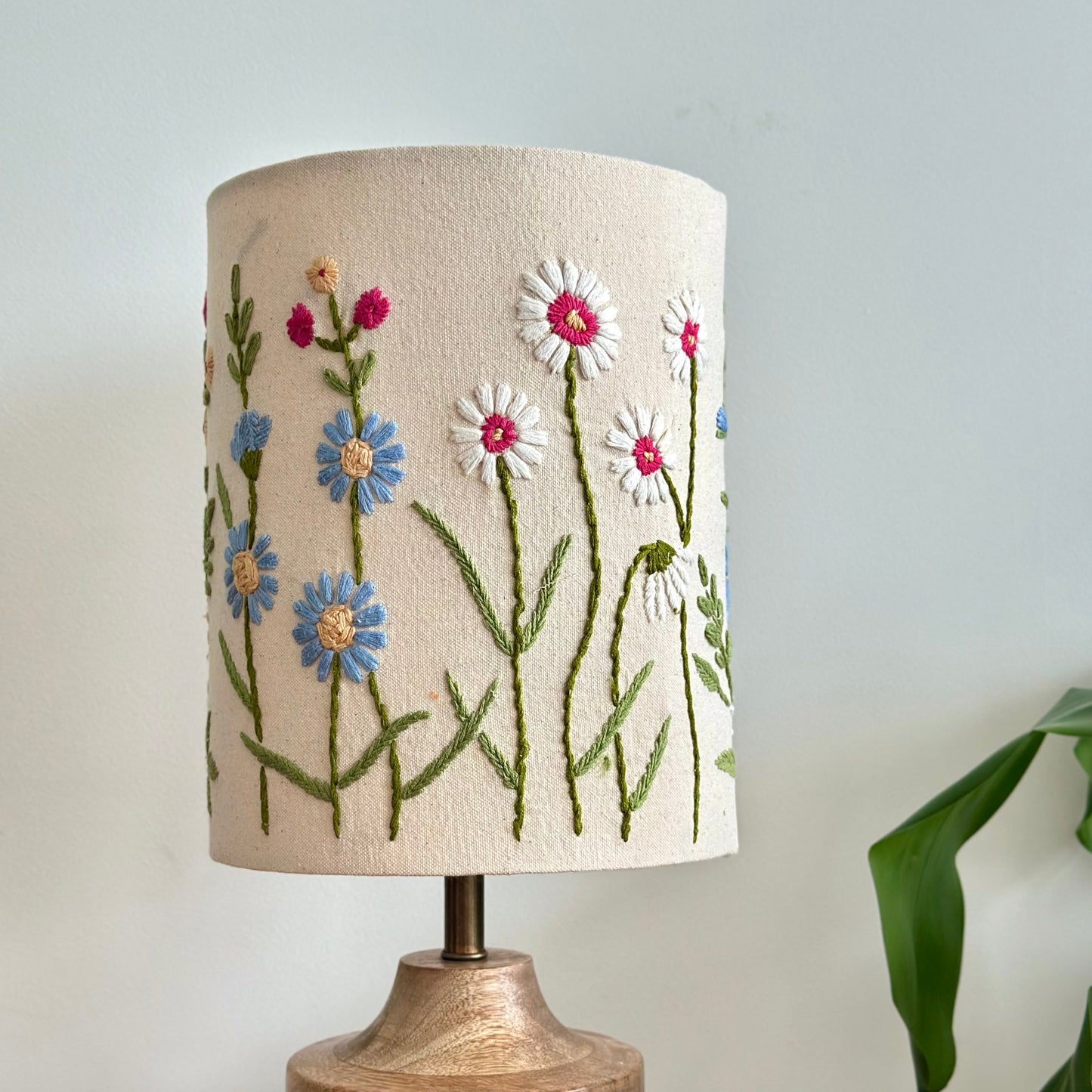 Hand Embroidered Lampshade