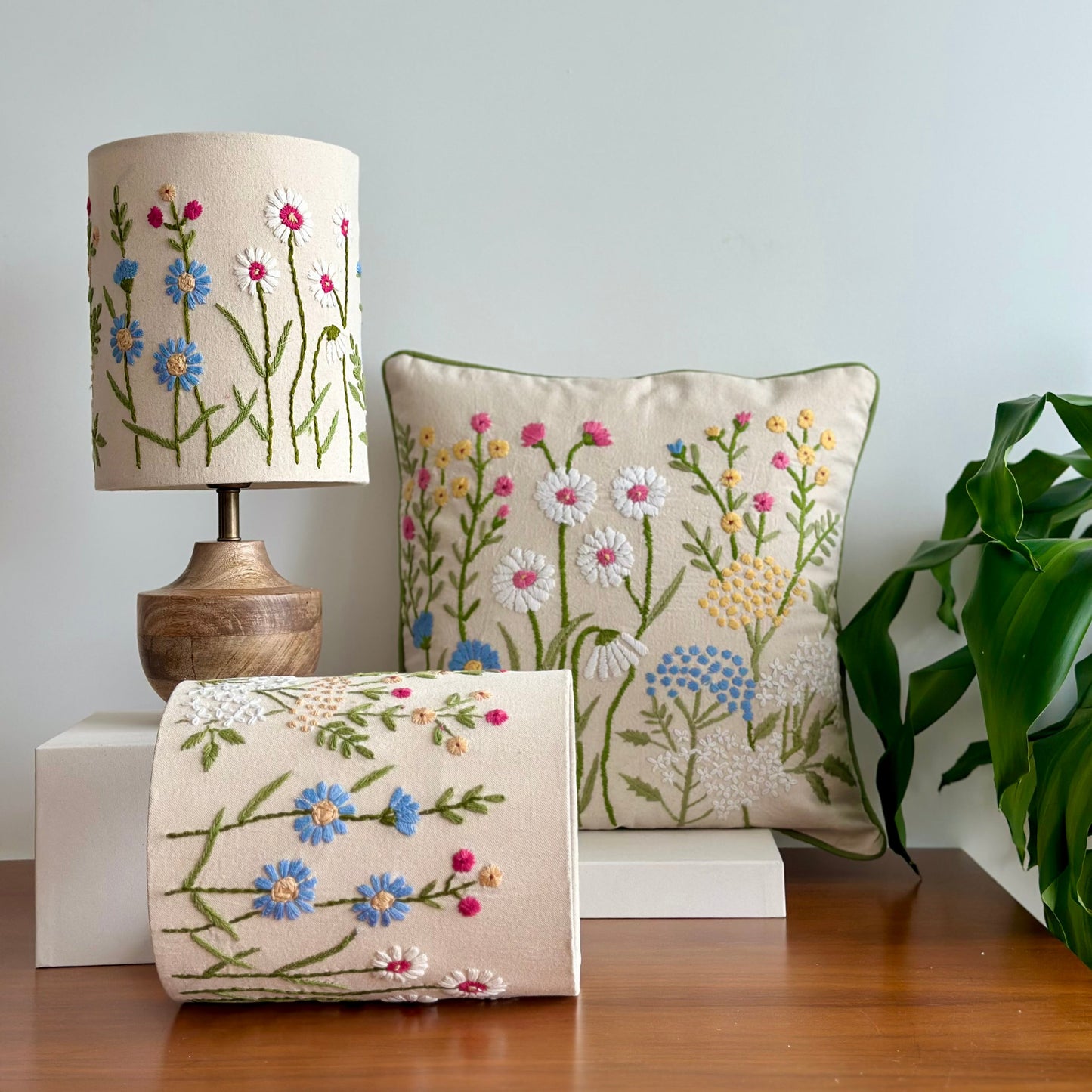 Hand Embroidered Cushion Covers
