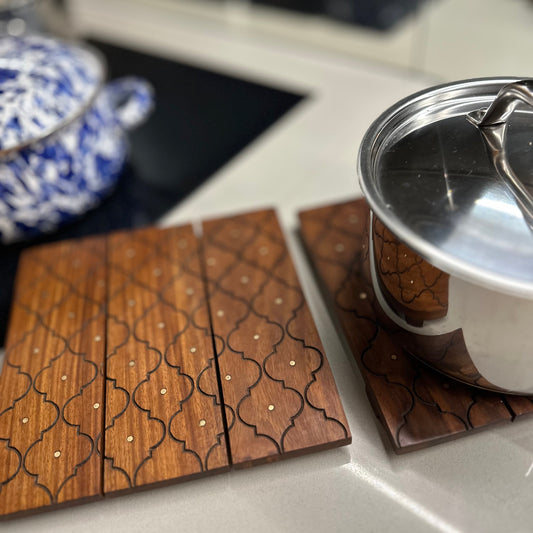 Jharokha Trivets - Set of 2