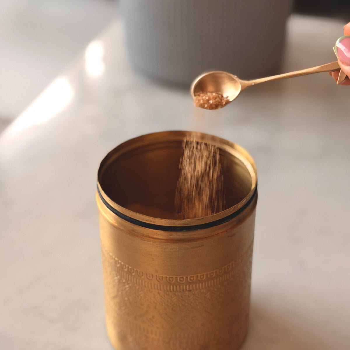 Brass Spoon, Small 4"