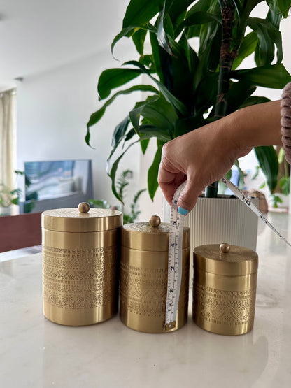 Brass Jars