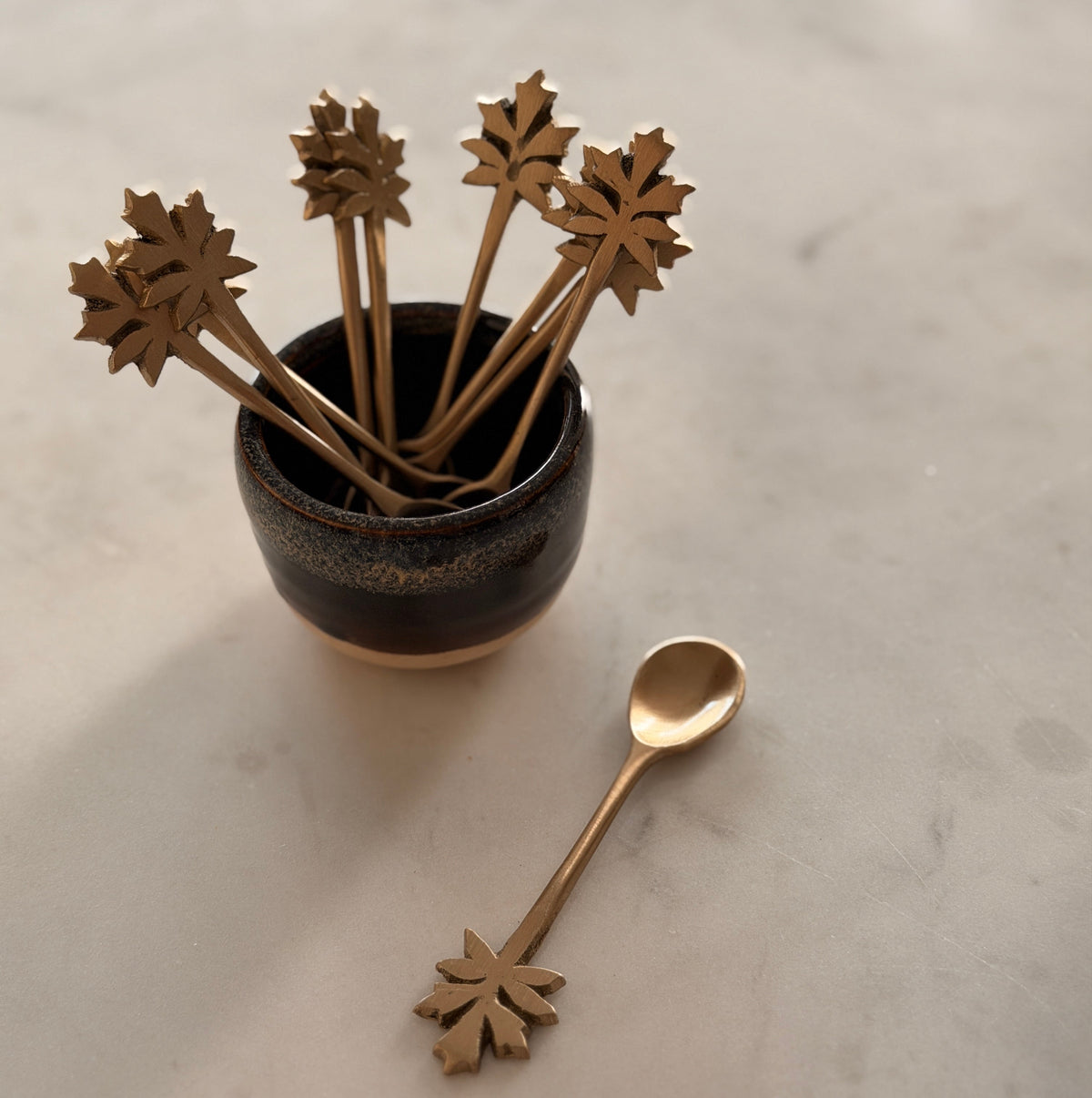 Brass Spoon, Small 4"