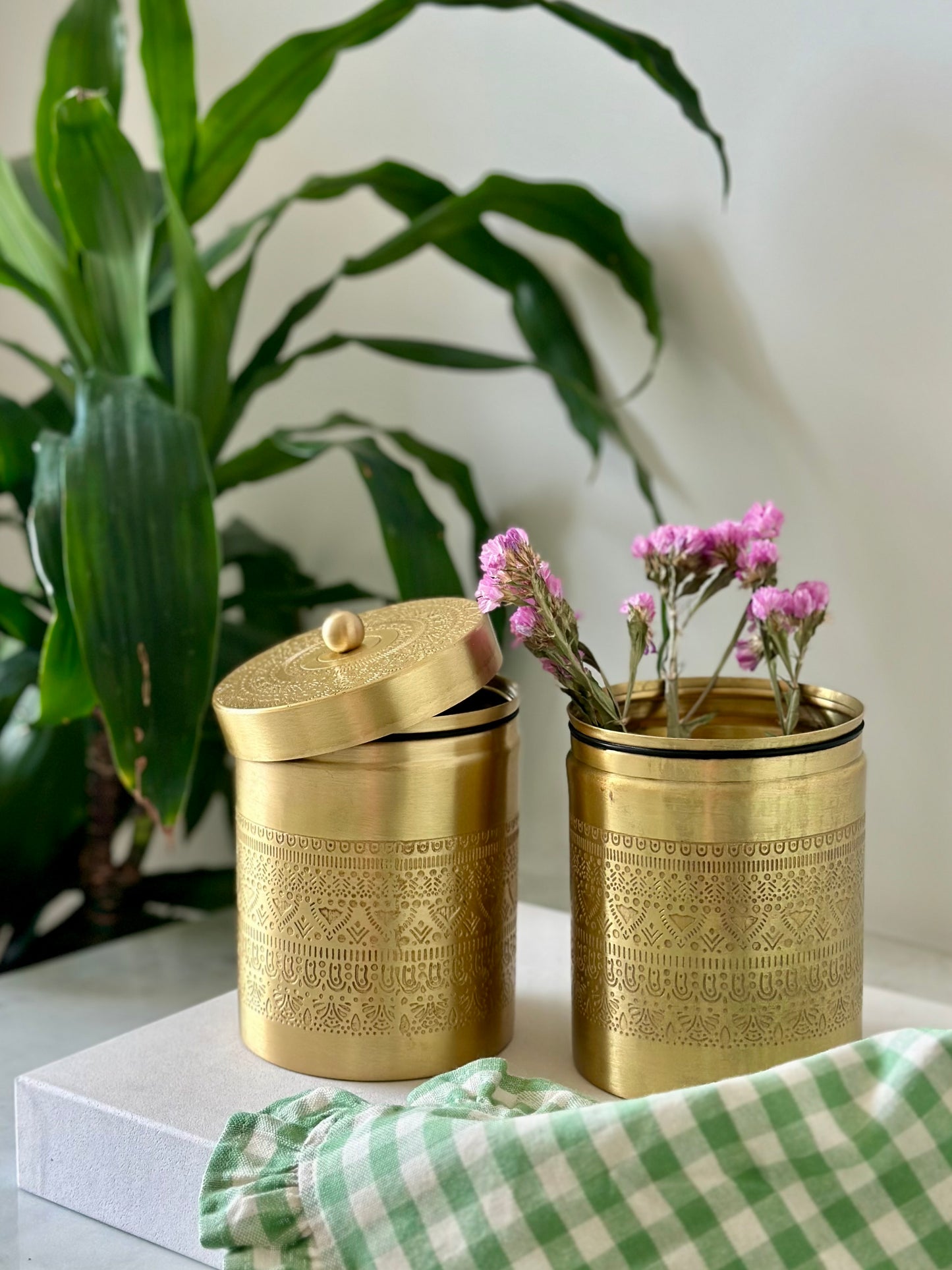 Brass Jars