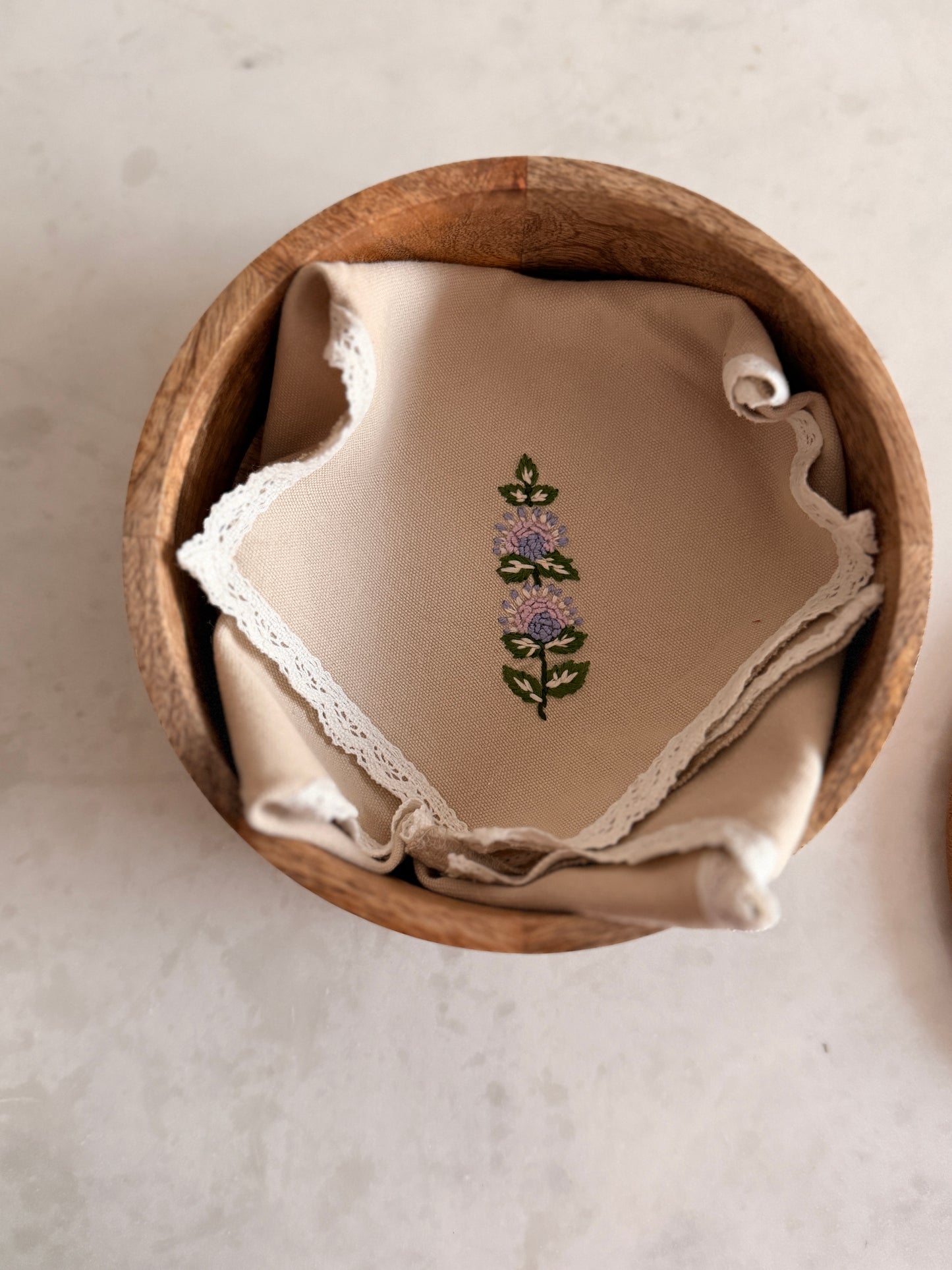 Hand Embroidered Roti Cover