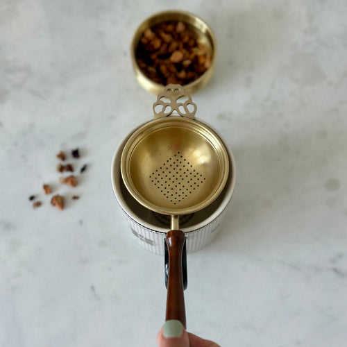 Brass Tea Strainer - Classic
