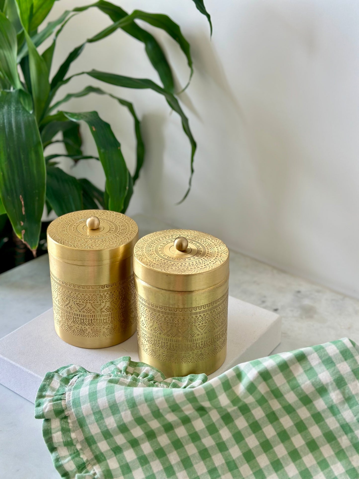 Brass Jars
