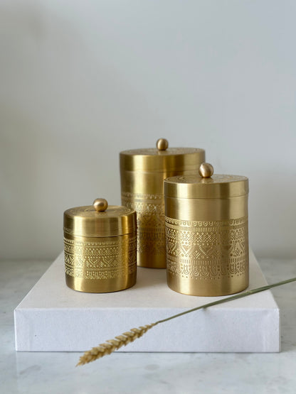 Brass Jars