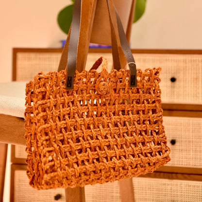 The Everyday Bag in Warm Orange