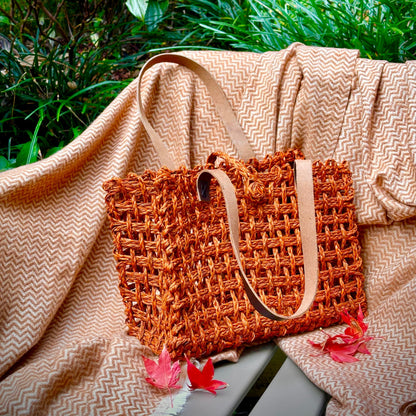 The Everyday Bag in Warm Orange
