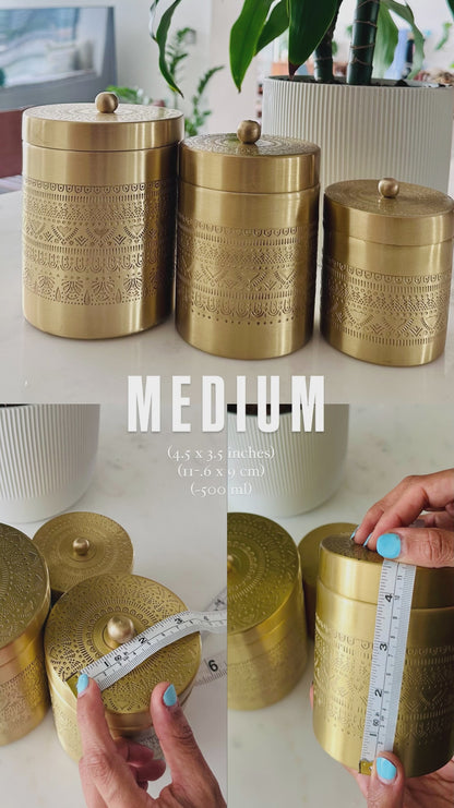 Brass Jars