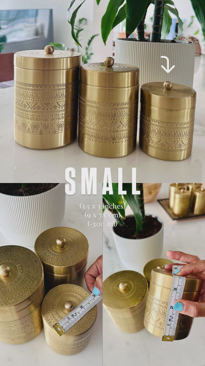 Brass Jars