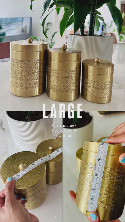 Brass Jars